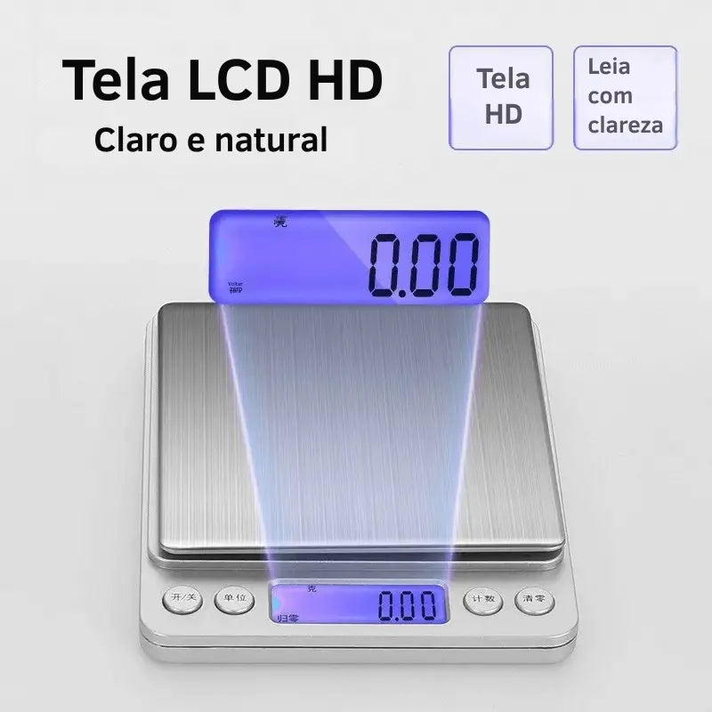 Mixchef pro balança digital cozinha