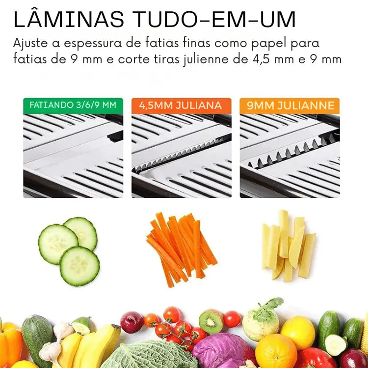 Mandoline em aço inoxidável ProSlice