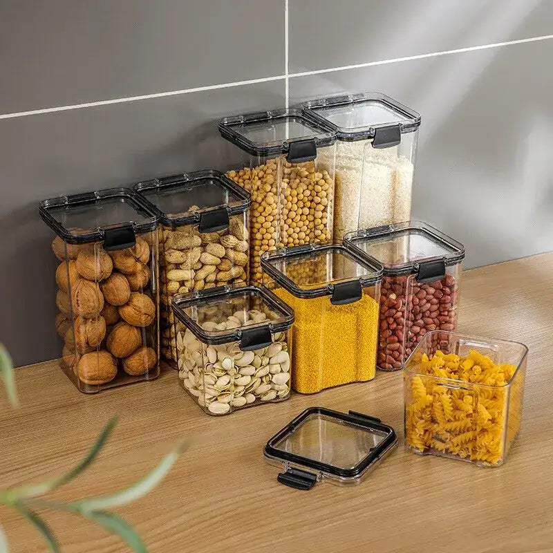 1pc Caixa de armazenamento de alimentos   OrgaSet 4X