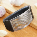 triturador de alho inox rockpress utensilio de cozinha profissional