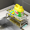 Suporte de esponja para pia de cozinha CleanEase