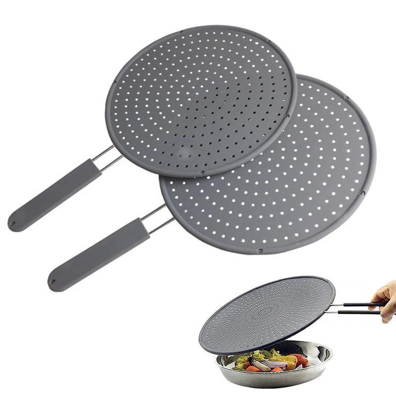 Tela Protetora Antirrespingos de Silicone – Cozinha Limpa e Segura