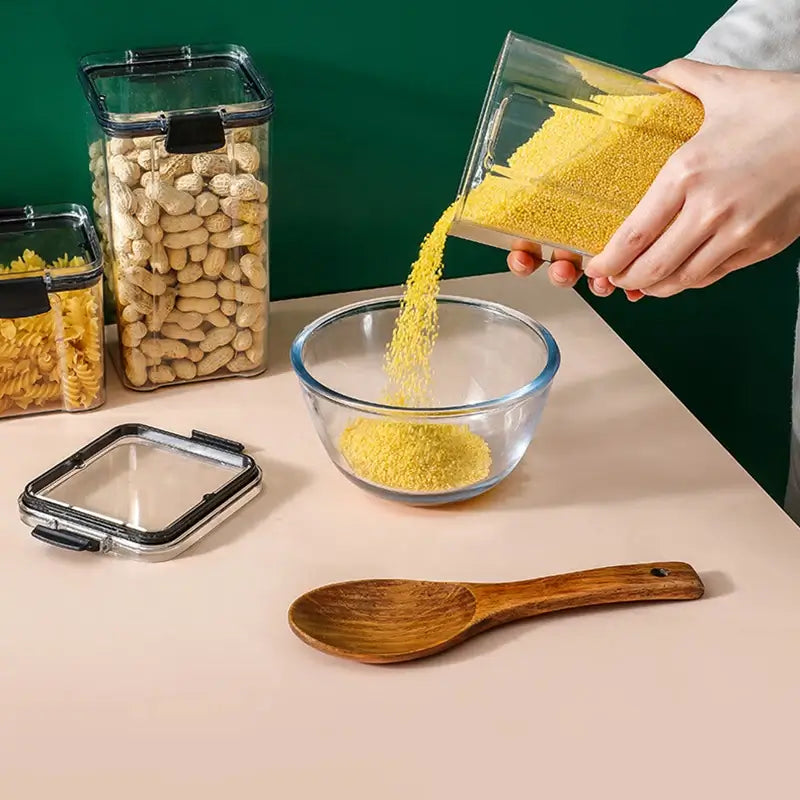 1pc Caixa de armazenamento de alimentos   OrgaSet 4X