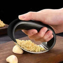 triturador de alho inox rockpress utensilio de cozinha profissional