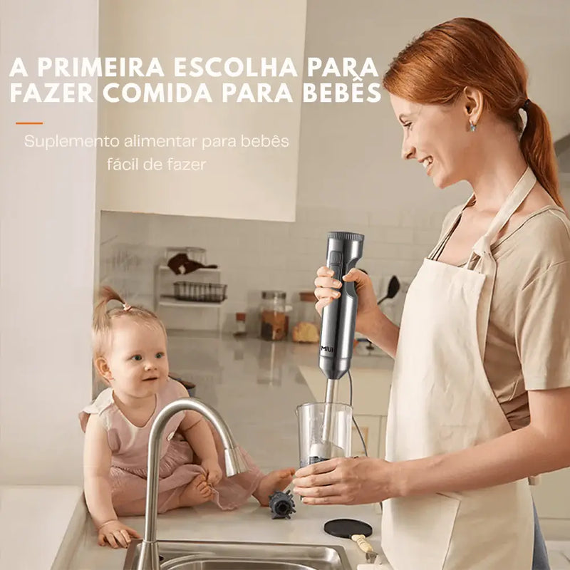 Liquidificador de imersão manual MIUI 1000W