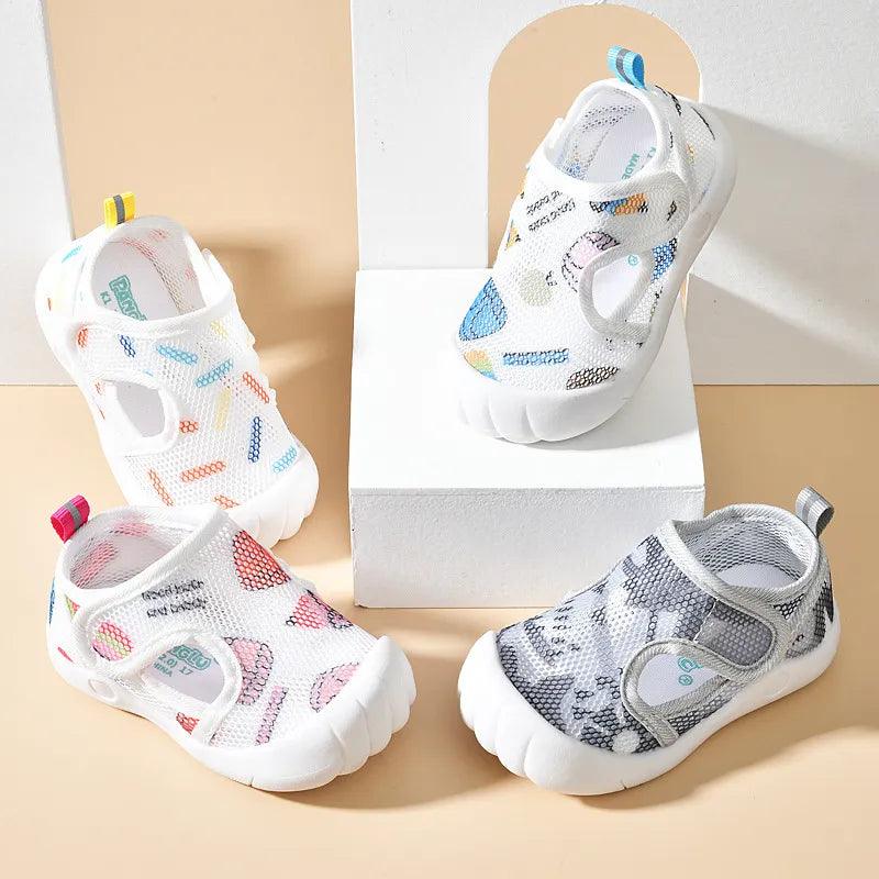 sandálias para bebê unisex anti-deslizamento baby shoes - LOJA-EMPORIO