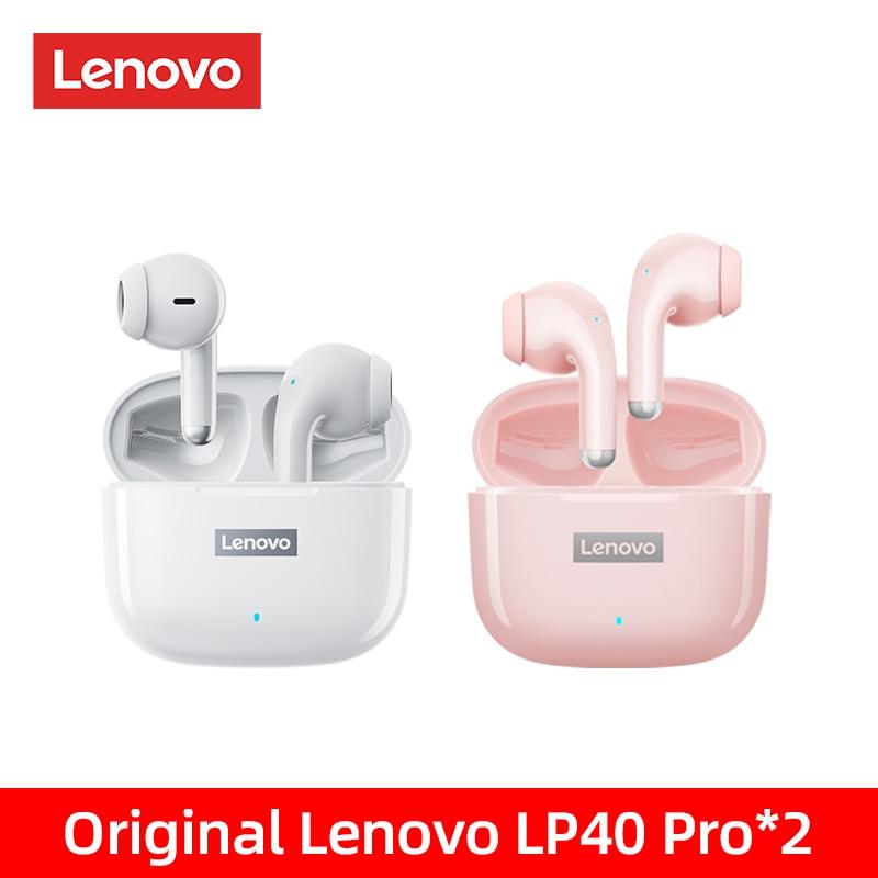 Novo LP40 Pro TWS sem fio Bluetooth 5.1 controle de toque - LOJA-EMPORIO