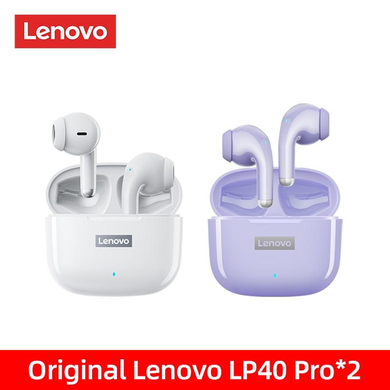 Novo LP40 Pro TWS sem fio Bluetooth 5.1 controle de toque - LOJA-EMPORIO