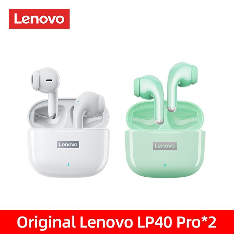 Novo LP40 Pro TWS sem fio Bluetooth 5.1 controle de toque - LOJA-EMPORIO